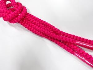 未使用品　正絹　手組帯締め